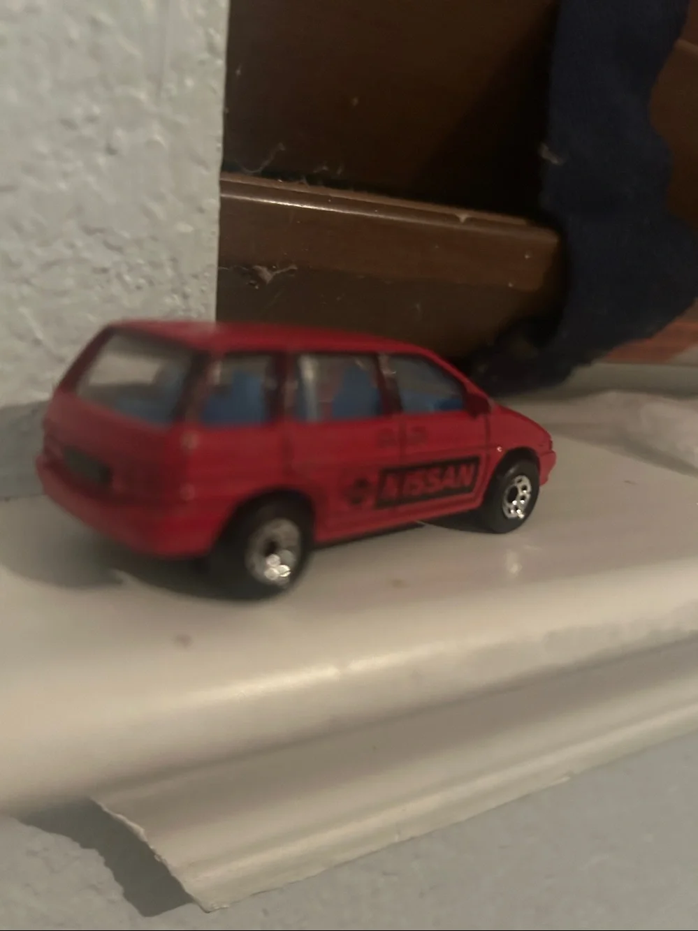 Matchbox Vintage 1990 Nissan Prairie Minivan - RARE Red Multi-Pack Exclusi